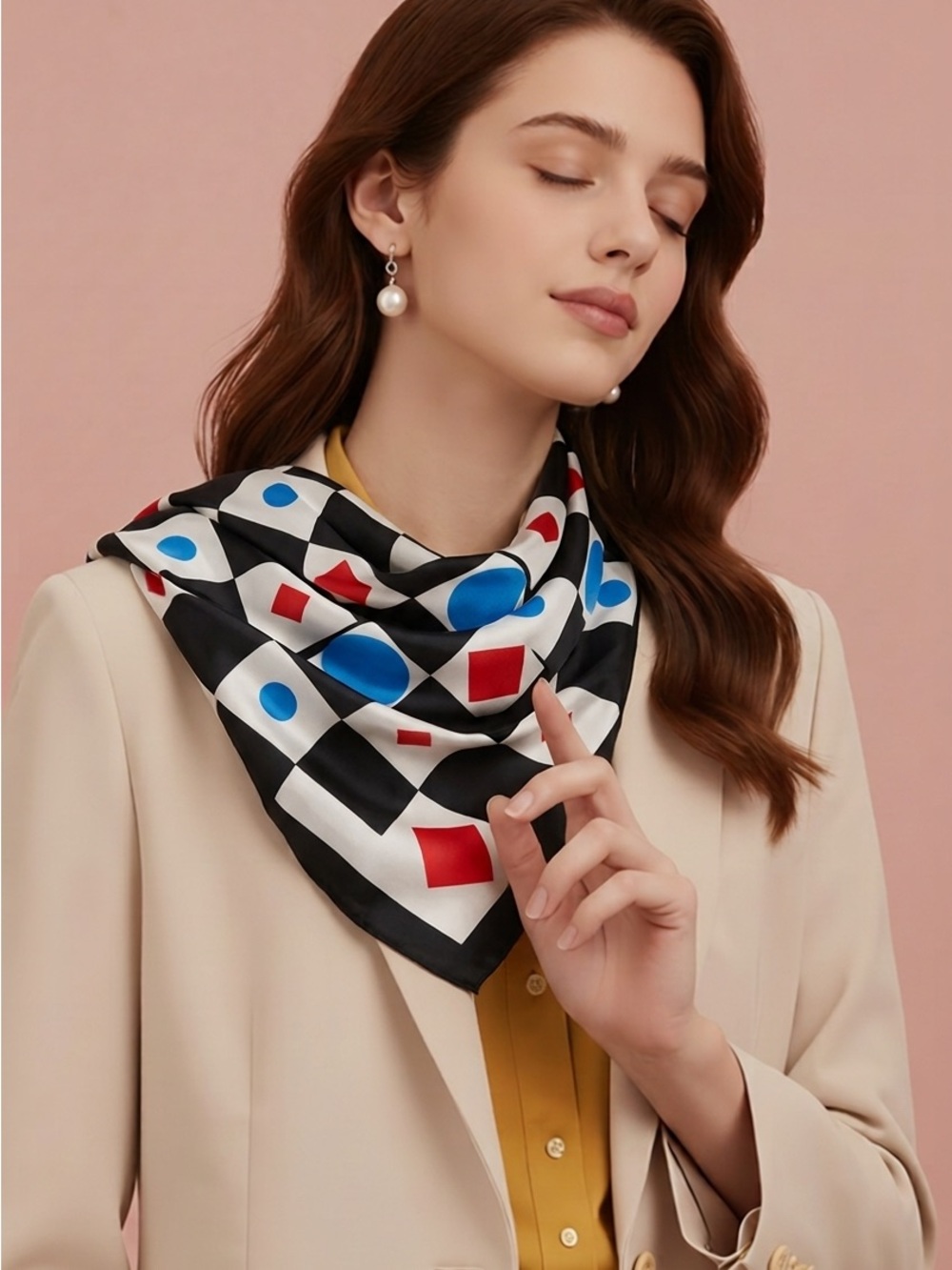 JO MALONE SCARF BEST SELLER  PEONY AND BLUSH BODY WASH  / WOOD BODY & HAND SET